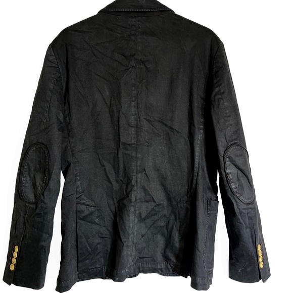 Futuro Handmade Italian Suit, Black Cotton, Jacket/Pants, Euro Size 50 (40R) NEW - Picture 2 of 11